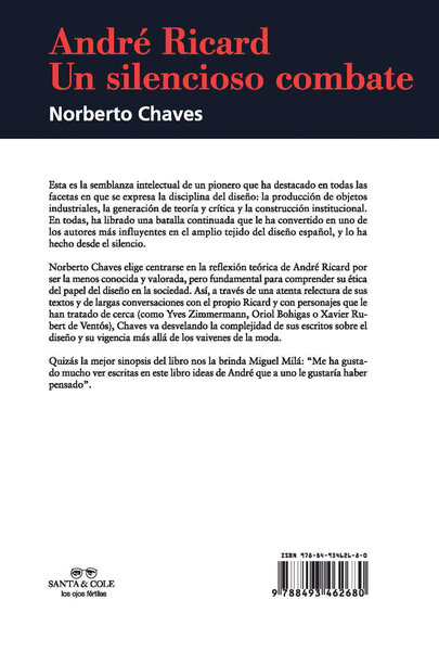 André Ricard, un silencioso combate Books