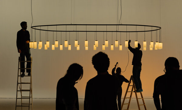 Cirio Oval Iluminación