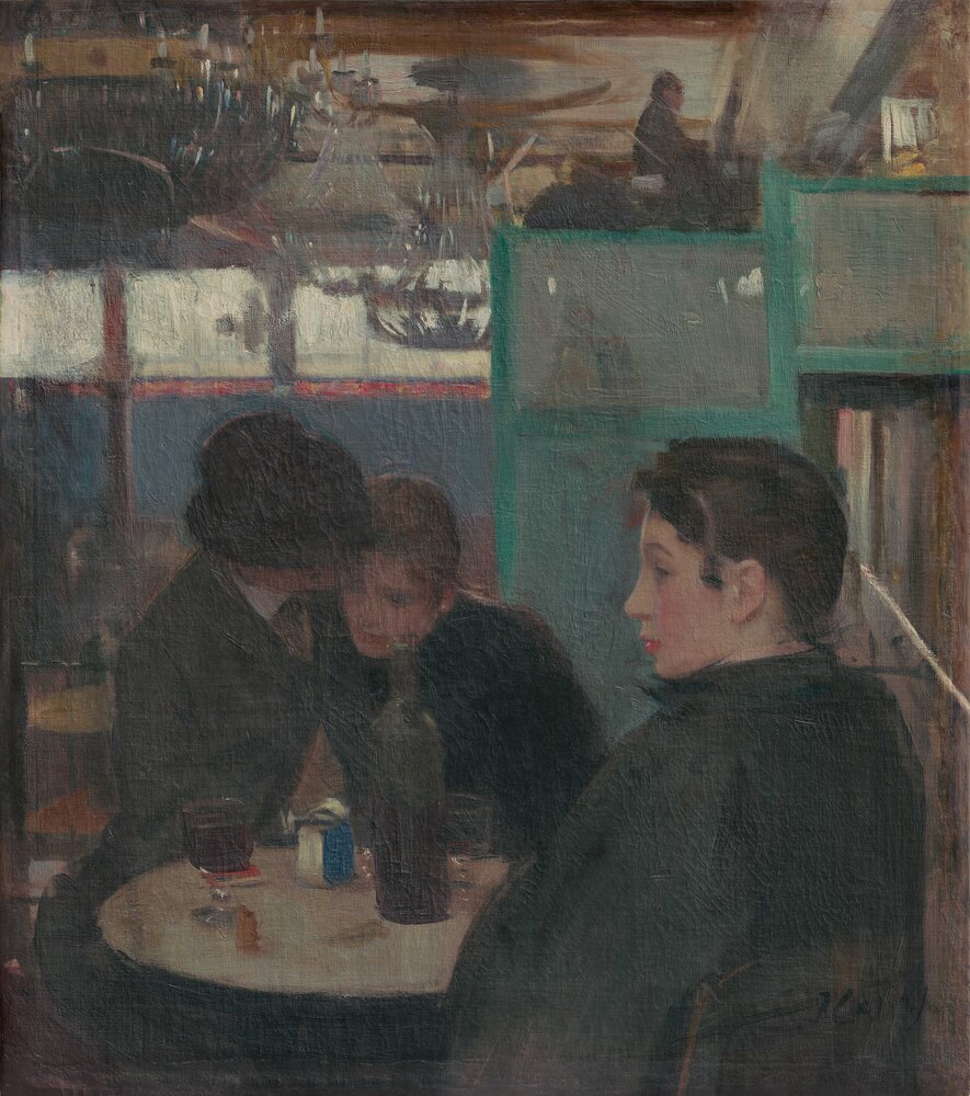 Interior del Moulin de la Galette