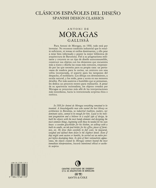 Antoni de Moragas Books