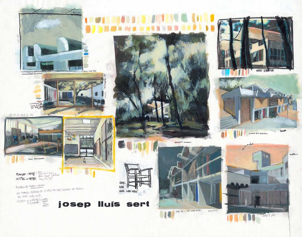 Josep Lluís Sert: mapa de una exposición
