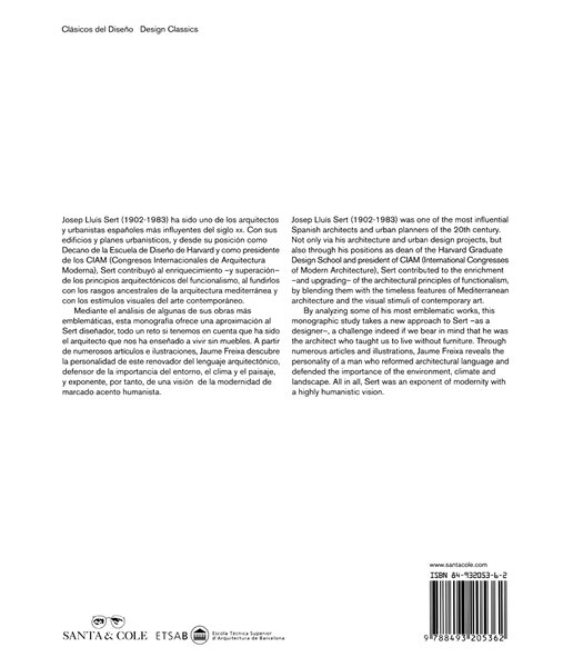 Josep Lluís Sert Books